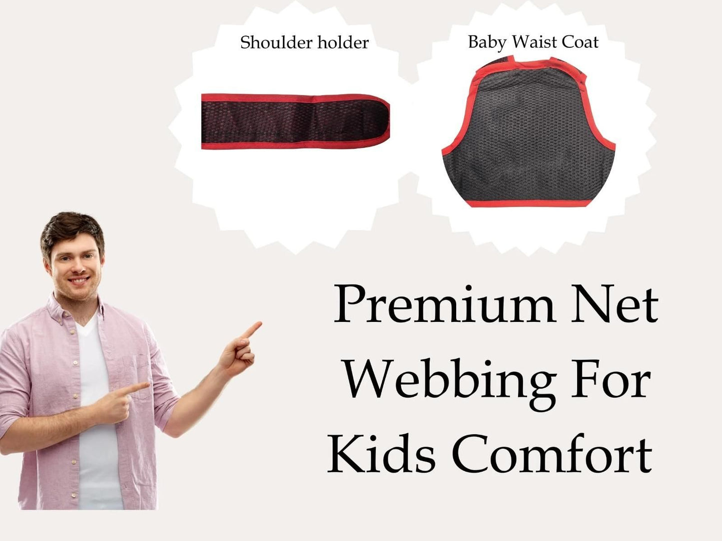 Baby Safety Belt for 2 Wheeler